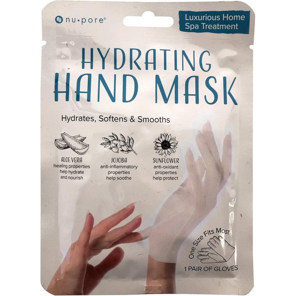 Nu-Pore moisturizing gloves 24 pack front view