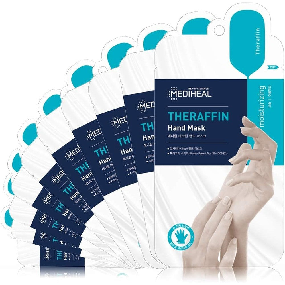 Mediheal Theraffin Hand Mask 10 Pairs front packaging view
