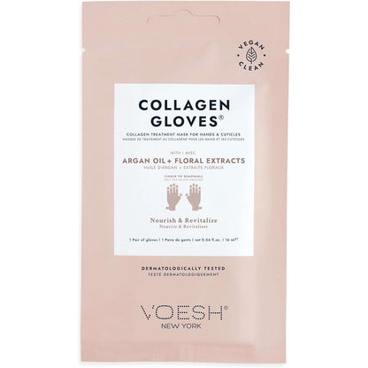 Voesh Collagen Hand Mask with Argan Oil front packaging view