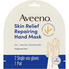 Aveeno Skin Relief Repairing CICA Hand Mask front packaging view