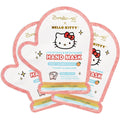The Creme Shop Hello Kitty Hand Mask front view packaging showing vitamin C and squalane 3 pack