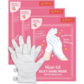 Dermal Moistfull Silky Hand Mask front packaging view showcasing treatment gloves