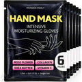 Wonder Family Korean Collagen Hand Mask Gloves front packaging view