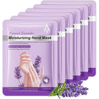 Lzylls lavender hand masks front view box packaging