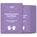 Codi New York Relaxing Aroma Hand Mask Lavender front view 6 pairs packaging