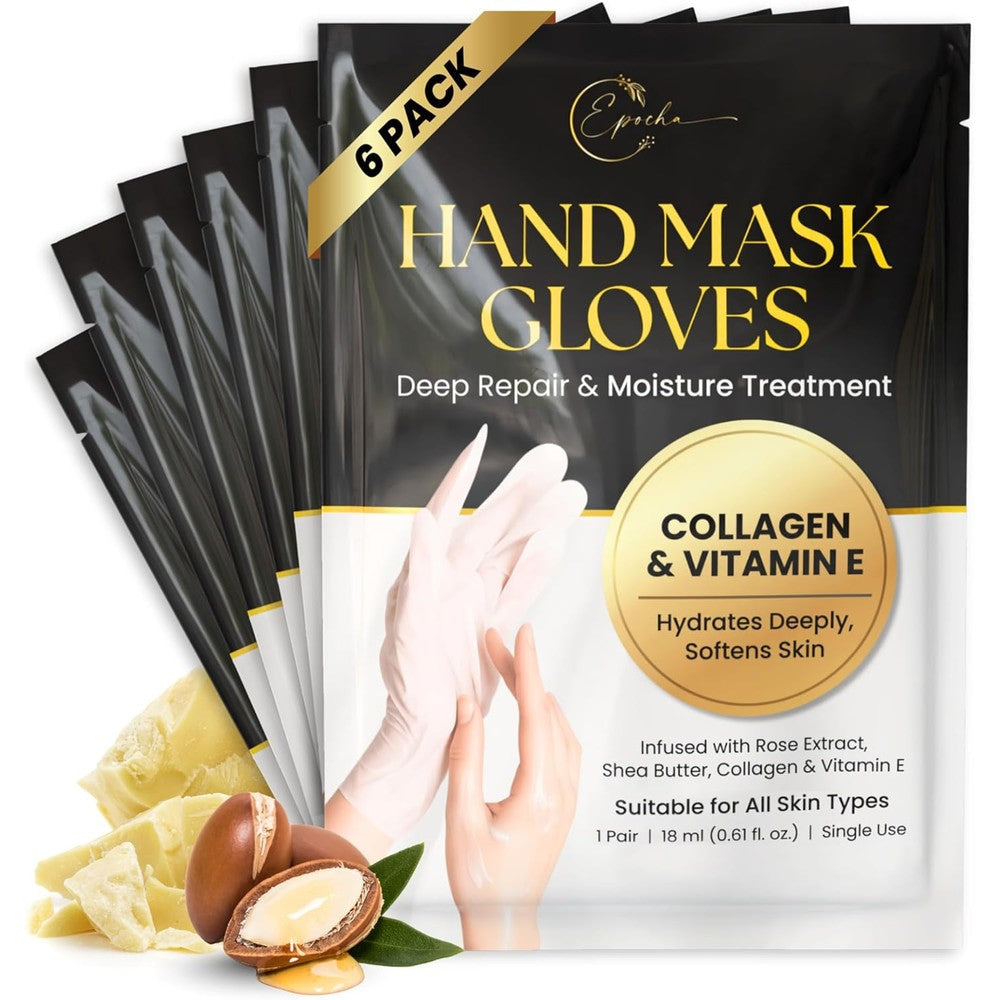 Permotary Epocha Hand Mask pack of 6 pairs front packaging view
