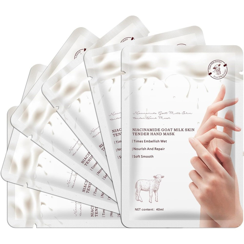 Byotouty Oupeicharm Goat Milk Hand Mask 6 pack front view