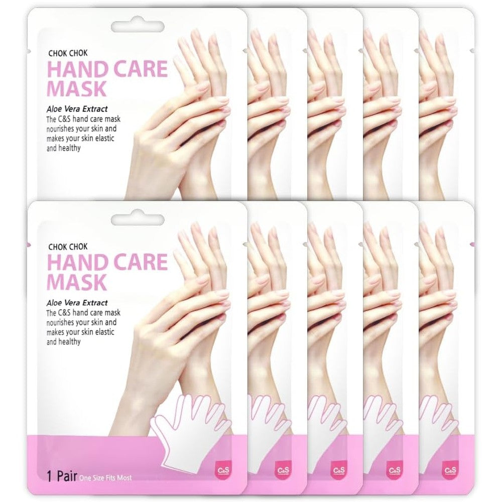 Awad Khodal ChokChok Hydrating Hand Mask Gloves front view packaging