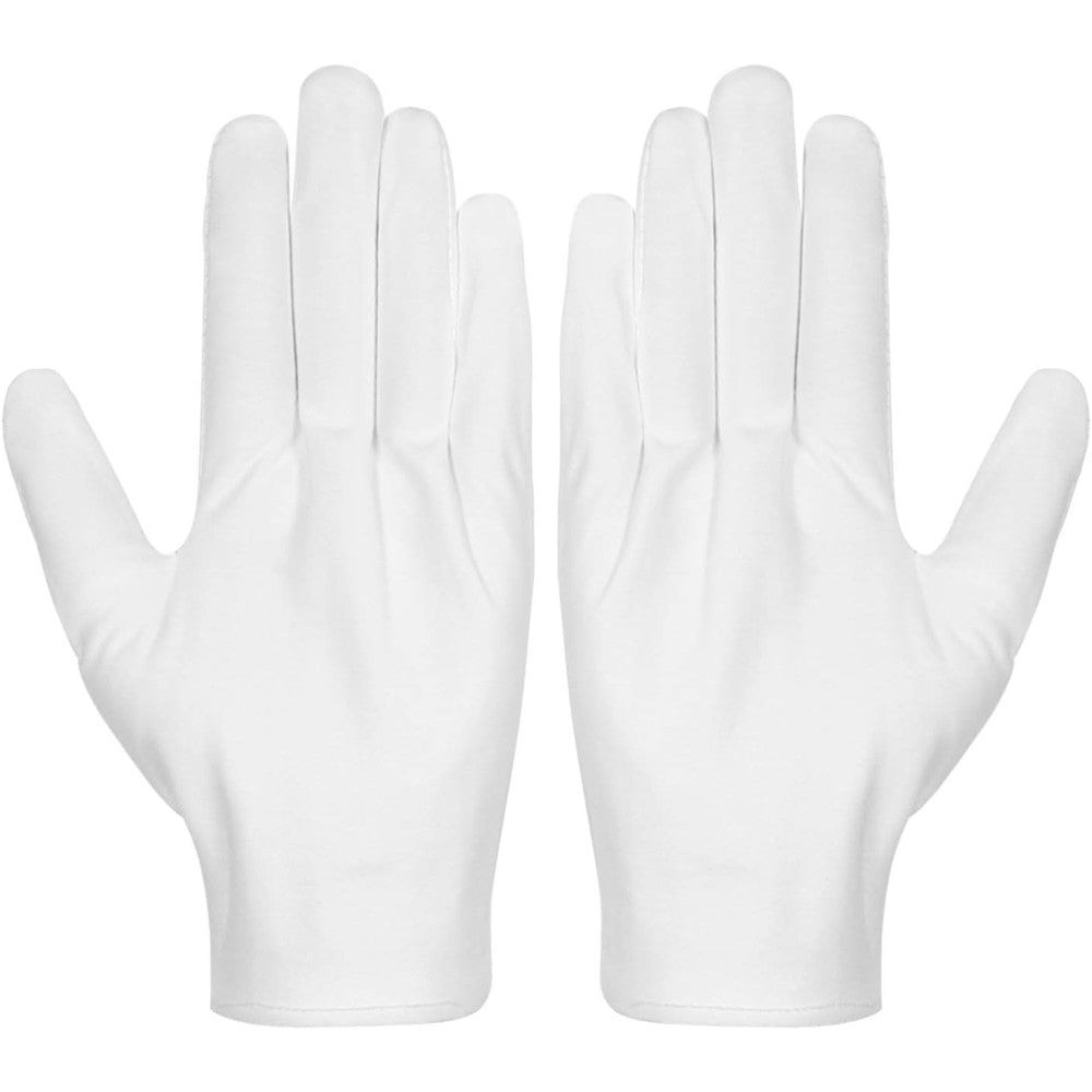 Selizo cotton gloves front view white packaging