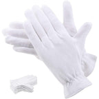 Selizo cotton gloves front view showing 10 pairs package