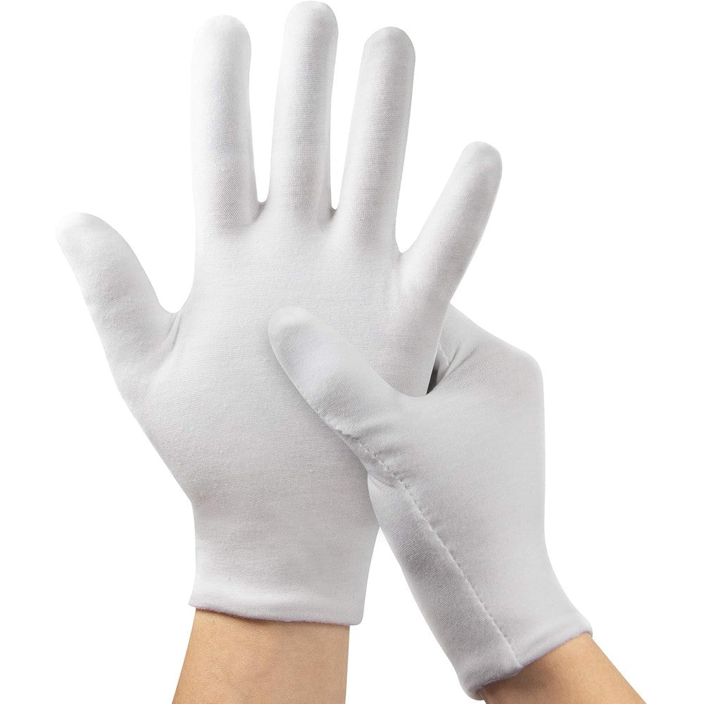 HMNYSOL moisturizing cotton gloves front view