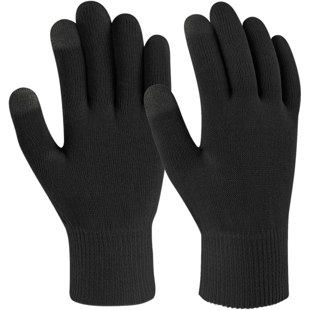 Mig4u moisturizing beauty gloves touch screen black front view