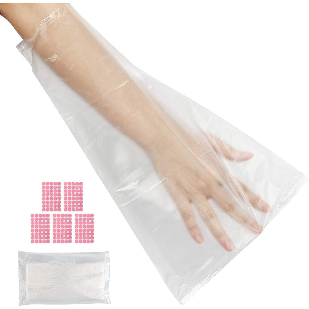 Segbeauty paraffin wax bags 100 counts front view for spa treatments