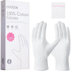 Cooljob 100 percent cotton gloves front view