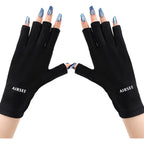 Airsee professional UPF50+ UV protection gloves front view