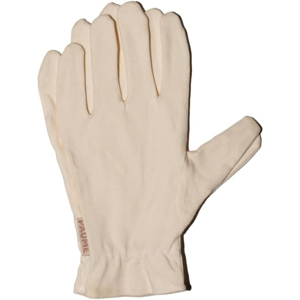 Paume 100 percent organic cotton overnight hydration gloves front view
