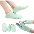 KUKUGO Purple Canyon touchscreen moisturizing gloves and socks front view