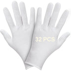 Fotkyxh thin white cotton gloves front view