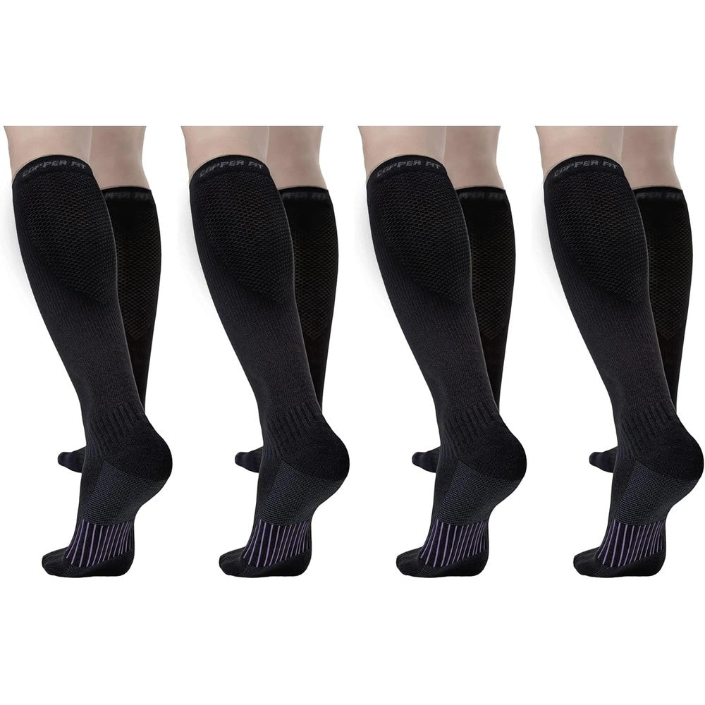 Copper Fit Energy Plus knee high compression socks front view