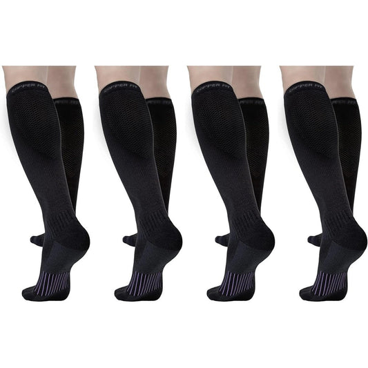 Copper Fit Energy Plus knee high compression socks front view
