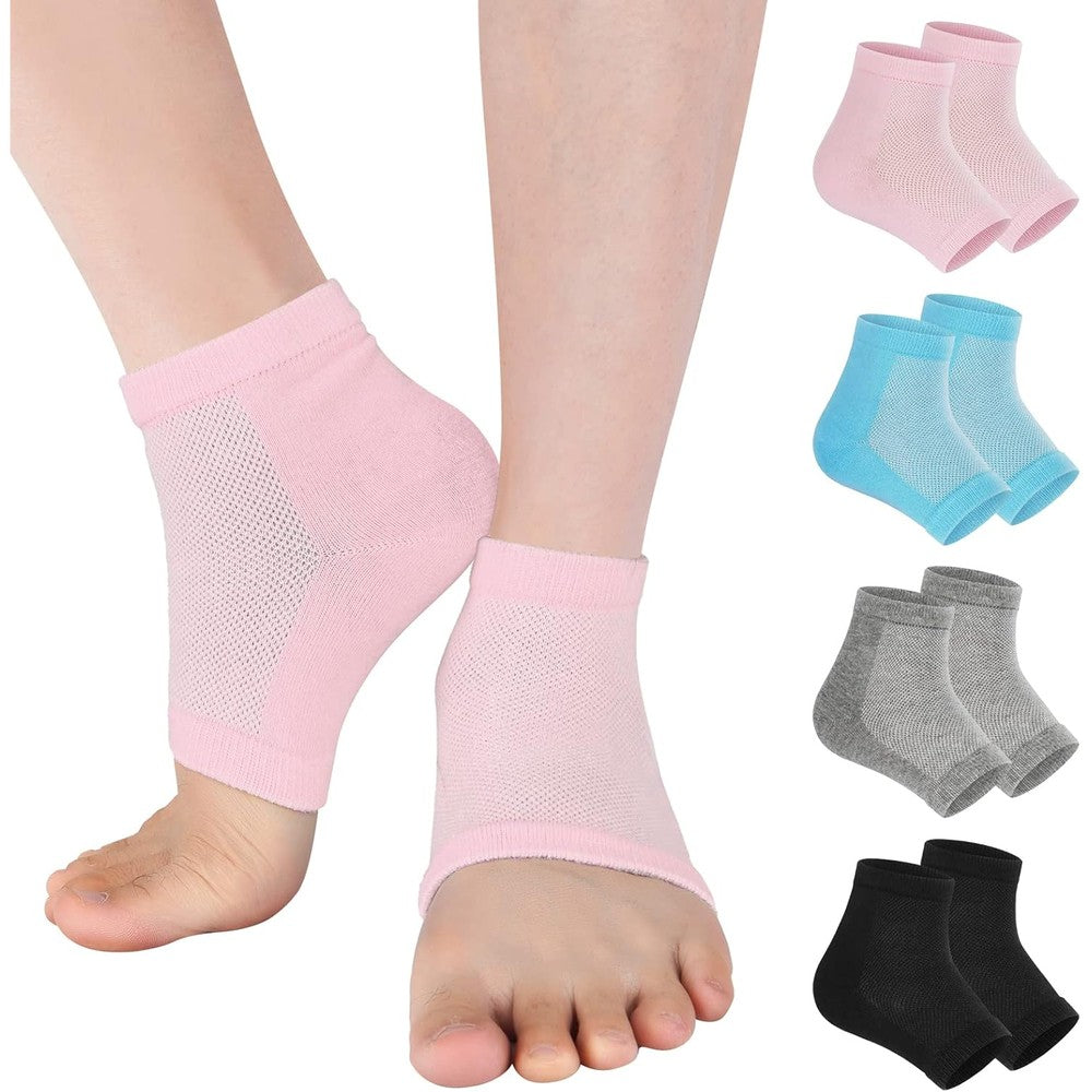 Vaincre Gel Moisturizing Heel Socks set of four pairs