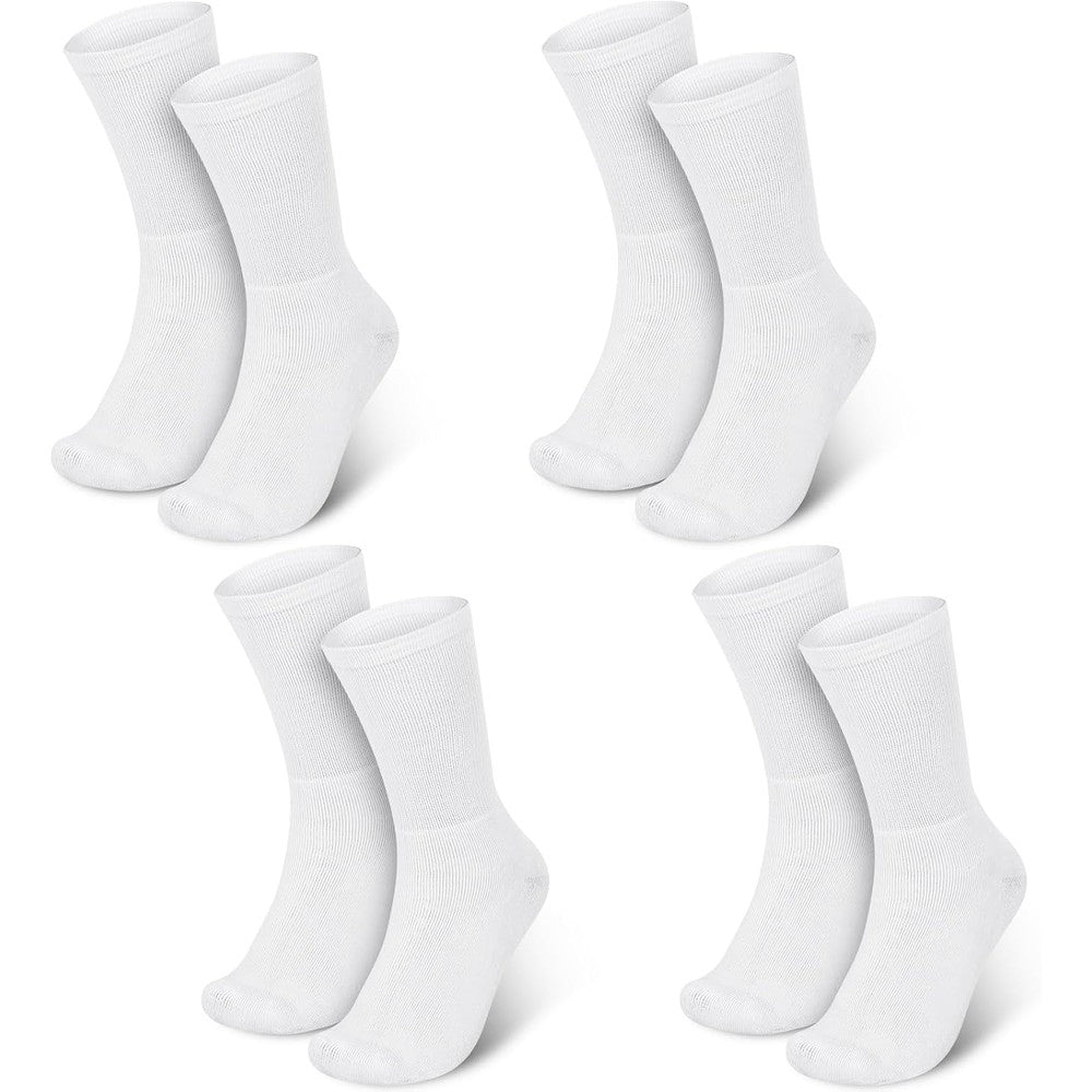 Silicherry hydrating moisturizing socks in white and black for dry feet