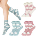 Abeillo aloe infused moisturizing spa socks front view