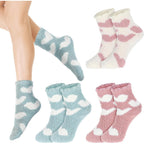 Abeillo aloe infused moisturizing spa socks front view