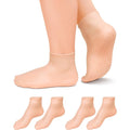 DLMDLM Pedimend silicone moisturizing socks front view showing anti-slip grip sole