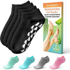 Aluroice silicone moisturizing socks front view