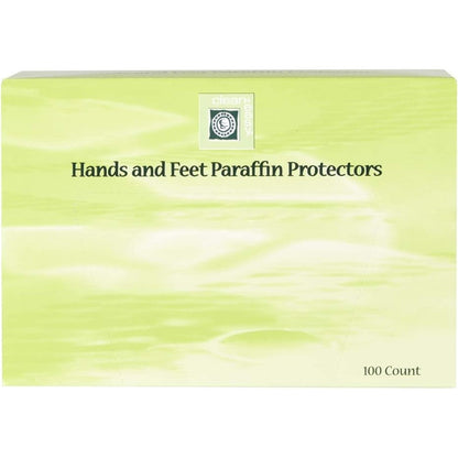 Clean + Easy Paraffin Wax Bags front view of the convenient dispenser packaging box.