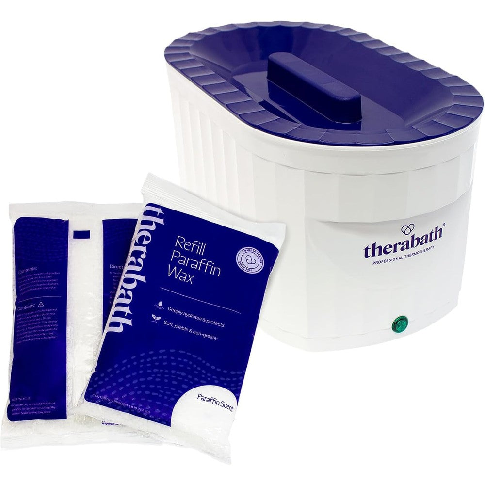 Therabath Professional TB6 paraffin wax bath front view with lid on