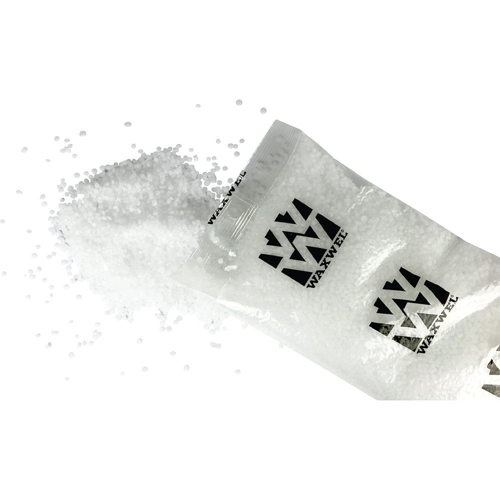 WaxWel Unscented Paraffin Wax Bath Beads front view packaging of professional home spa warmer refills