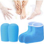 Geyoga paraffin wax bath set front view with mitts and booties