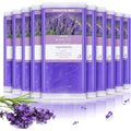 Karite paraffin wax refills front view packaging and lavender wax blocks