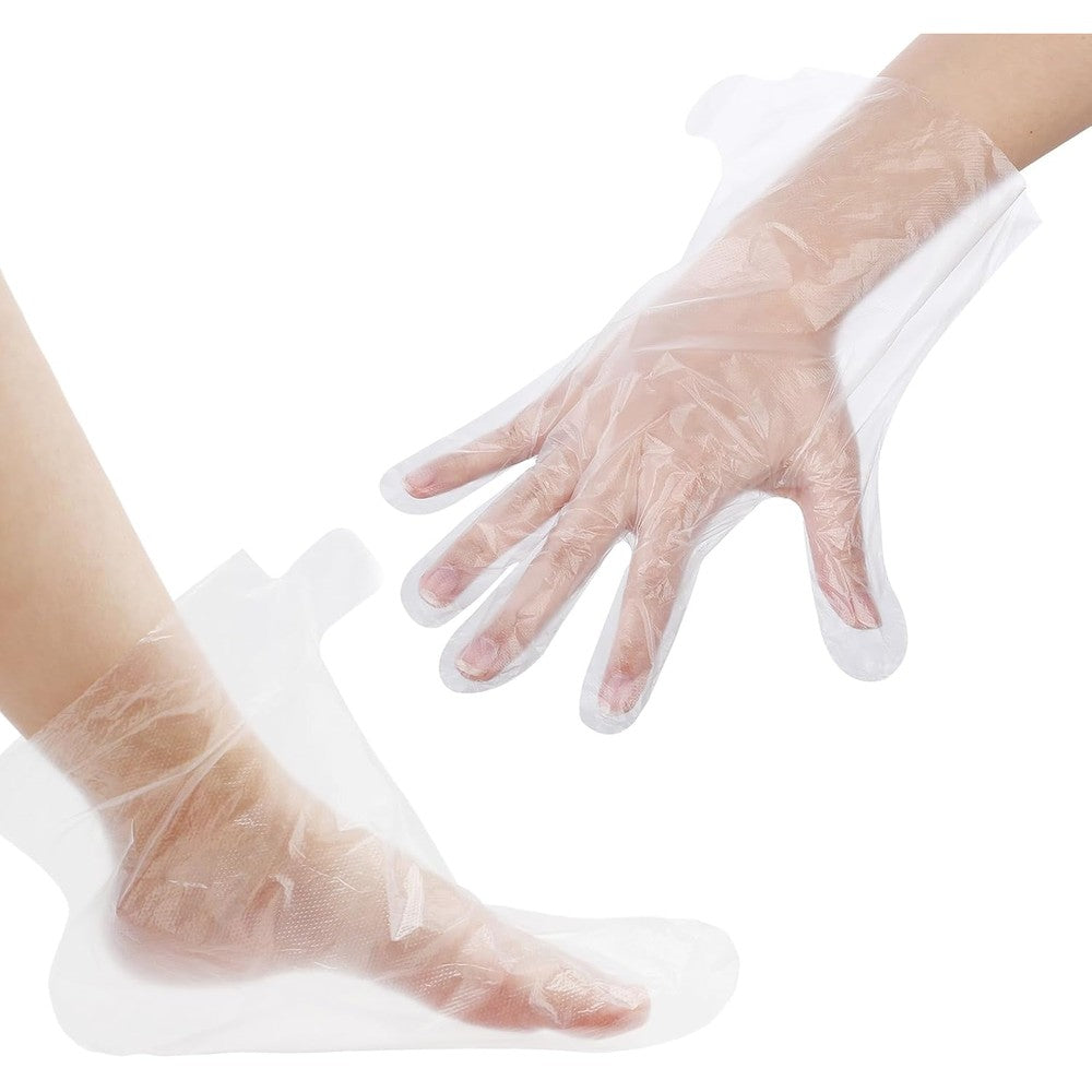 Lwsengme paraffin wax liners for feet and hand front packaging view