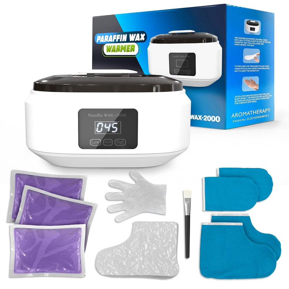 KETAR paraffin wax machine front view showing digital display screen