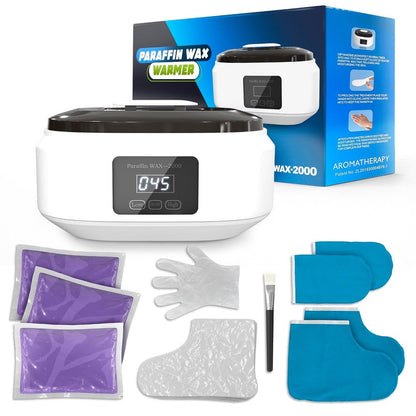 KETAR paraffin wax machine front view showing digital display screen