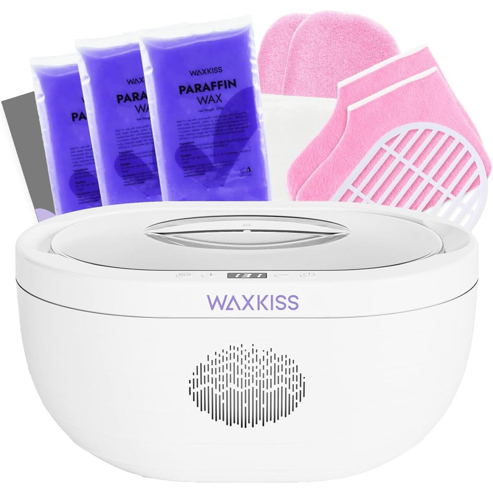 Waxkiss paraffin wax machine for hand and feet front view digital display