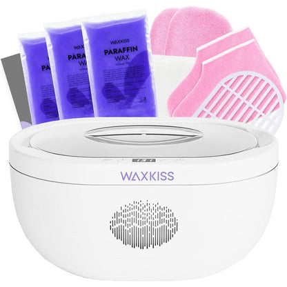 Waxkiss paraffin wax machine for hand and feet front view digital display
