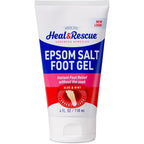 Heal And Rescue Epsom Salt Foot Gel front view packaging