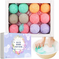 Oimzzr Magiherbe organic foot bath bombs 12 pack front view packaging