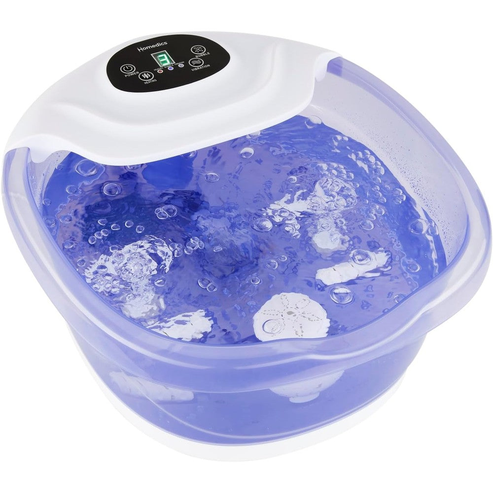 Homedics Salt-N-Soak Footbath with Heat Boost front view