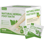 Difethen natural mugwort and wormwood herbal foot soak front view box packaging