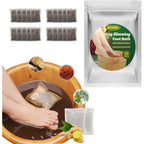 Sporful Tyemp lymphatic drainage ginger foot soak front view packaging