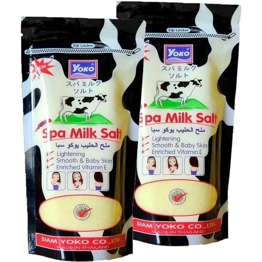 Siam Yoko Spa Milk Salt front view packaging.