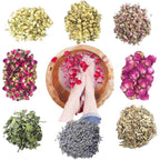 Ouliget dried flowers pedicure foot soak kit front view