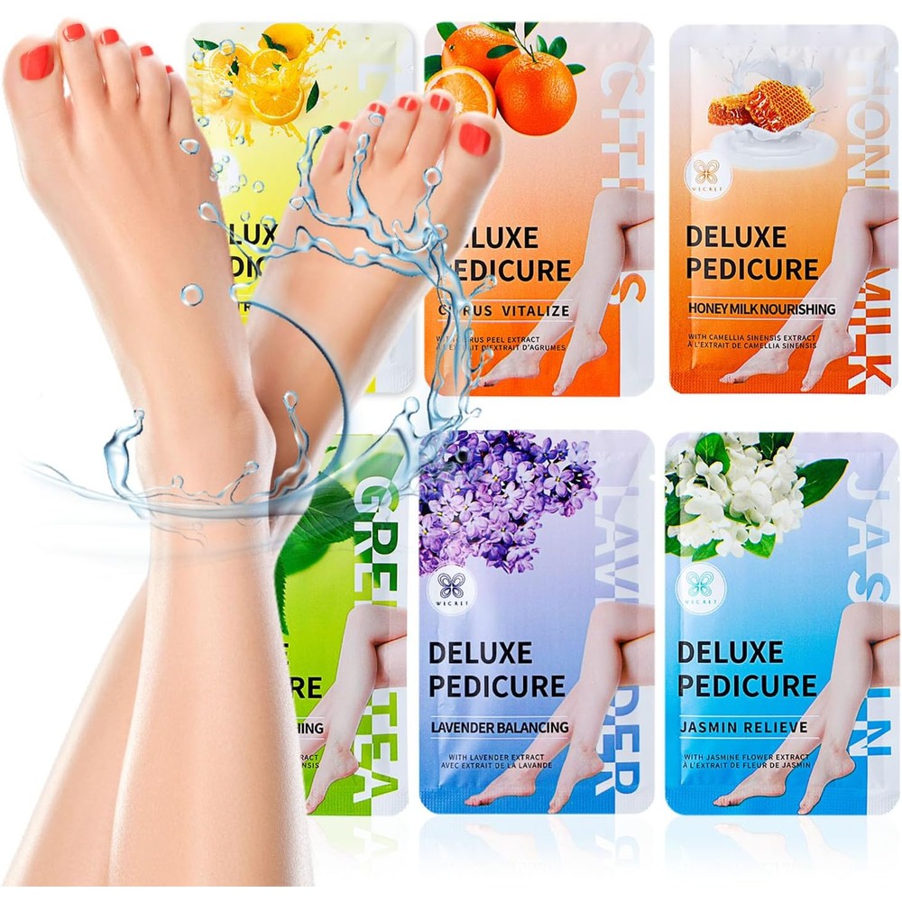 CNC GEL foot soak with sea salt front view