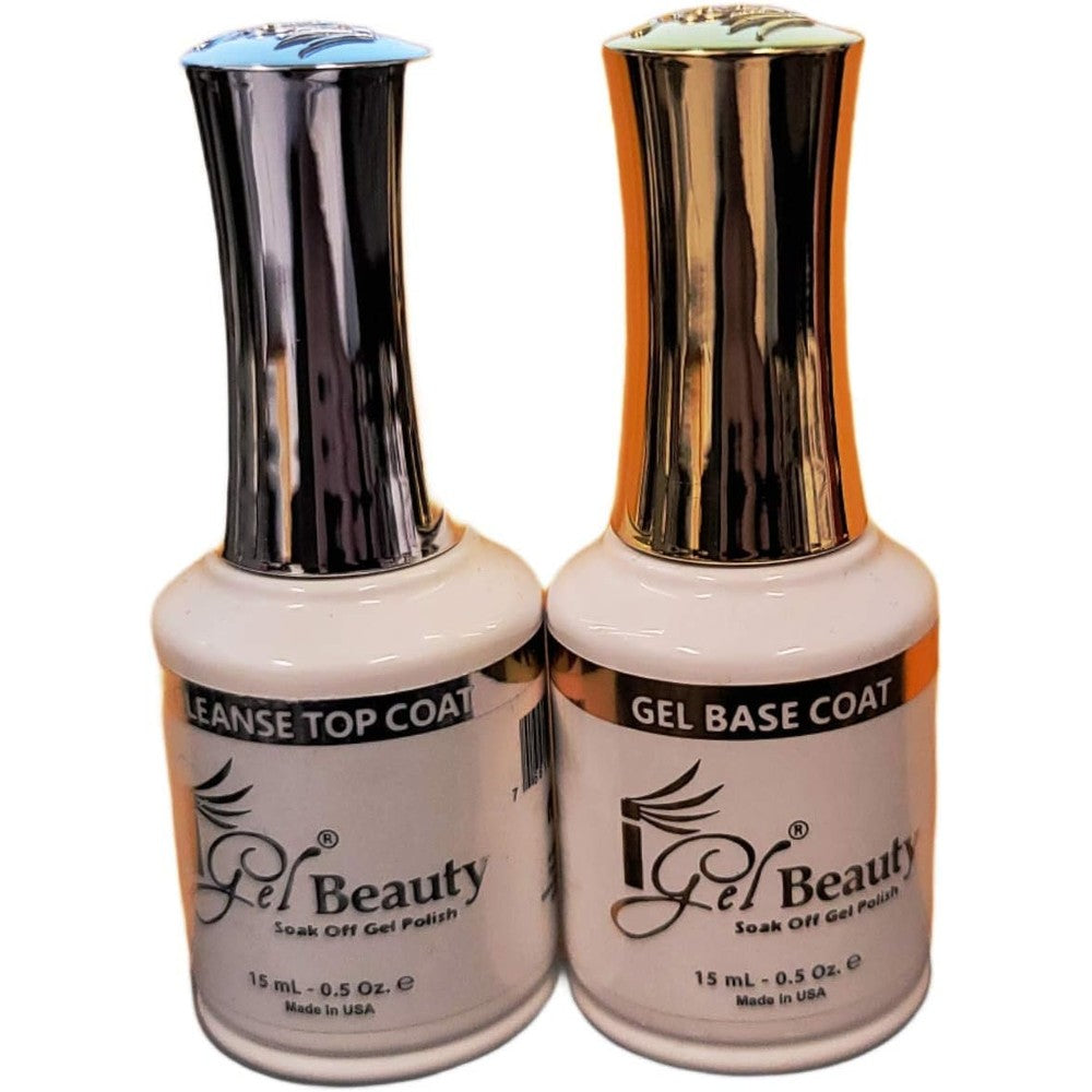 Igel Beauty Impeccable Soak Off Gel No Wipe Top Coat and Base Coat professional nail set
