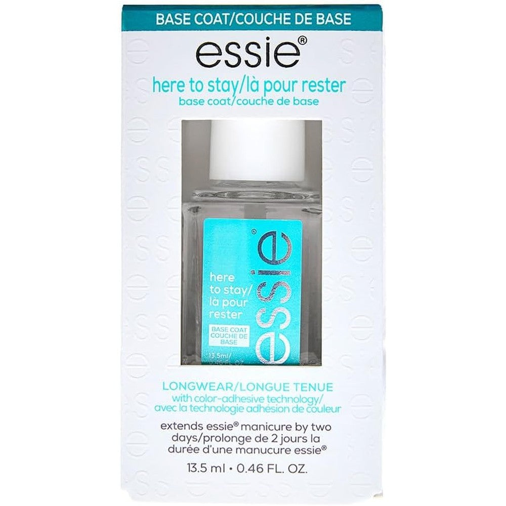 Essie Here To Stay base coat front view bottle